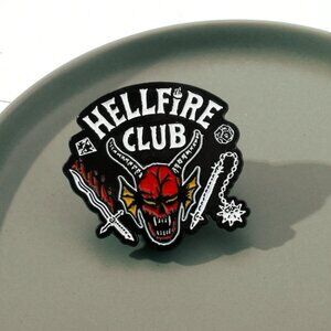 Stranger Things - Hellfire Club Logo - Large Enamel Pin